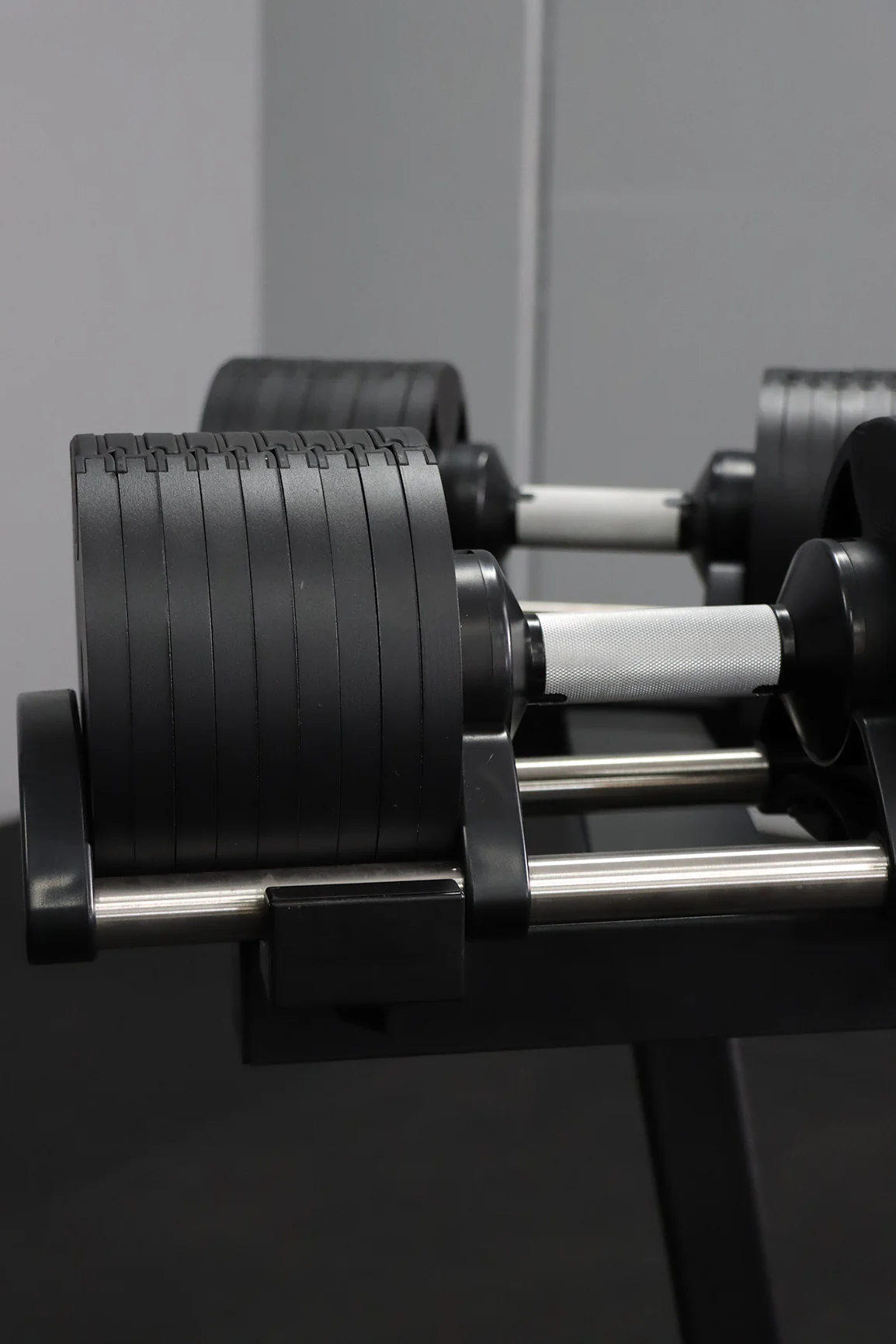 BodyIron® Adjustable Dumbbell Set 2 X 32KG with Rack - Image 13