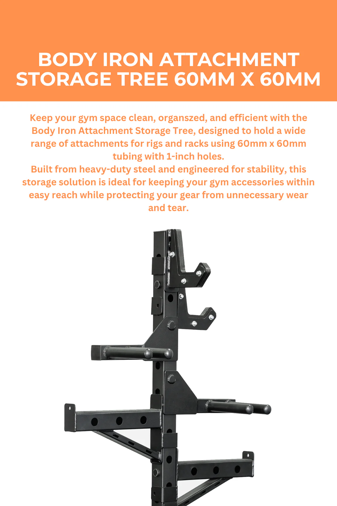 BodyIron® Attachment Storage Tree 60mm X 60mm - Image 2