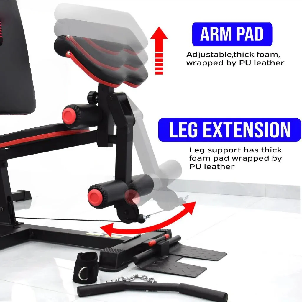 BodyIron® BHG9000 Ultimate 5-Station Multi Home Gym Trainer - Image 6