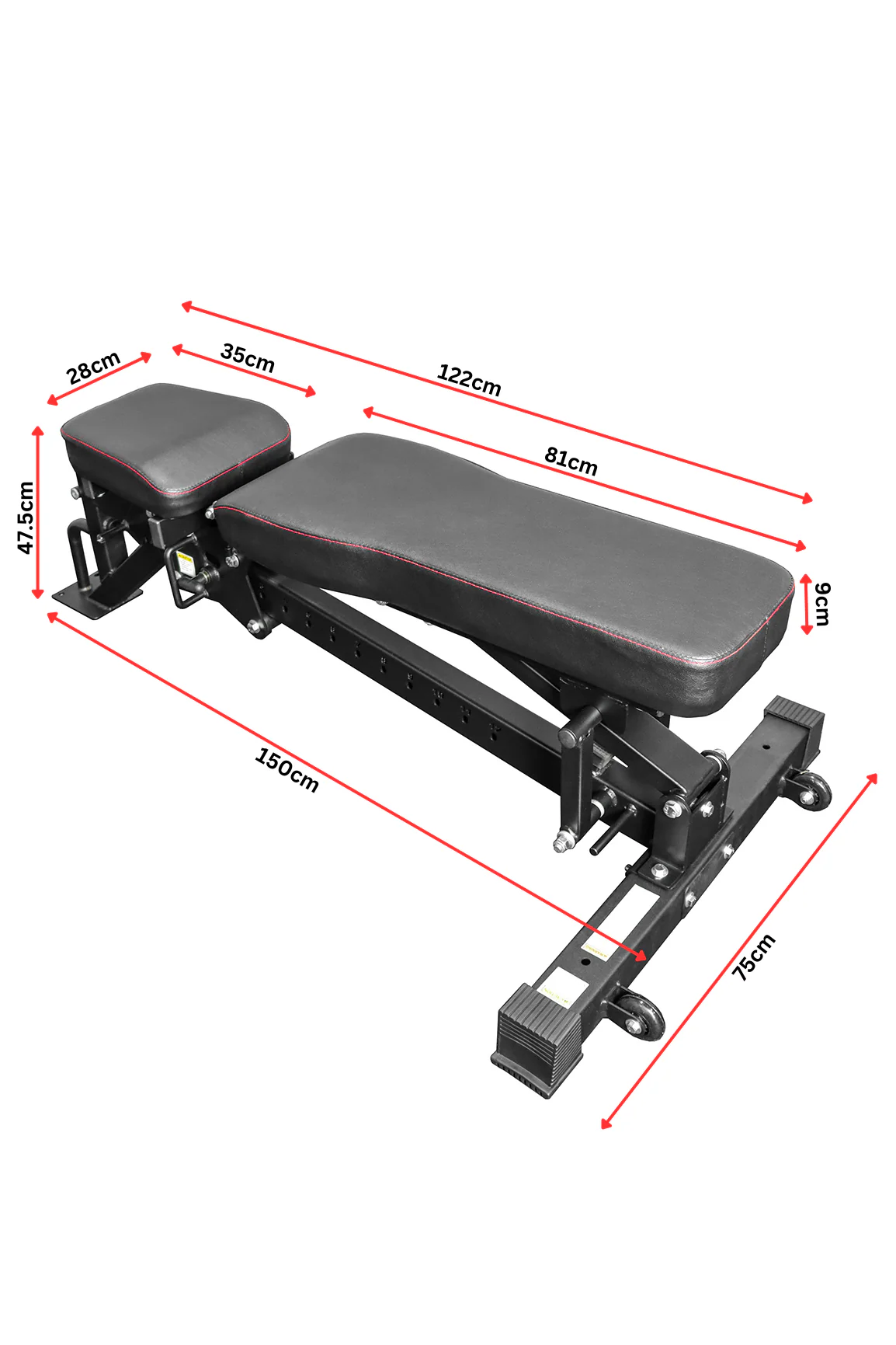 BodyIron® Commercial Adjustable Bench 530MB - Image 12