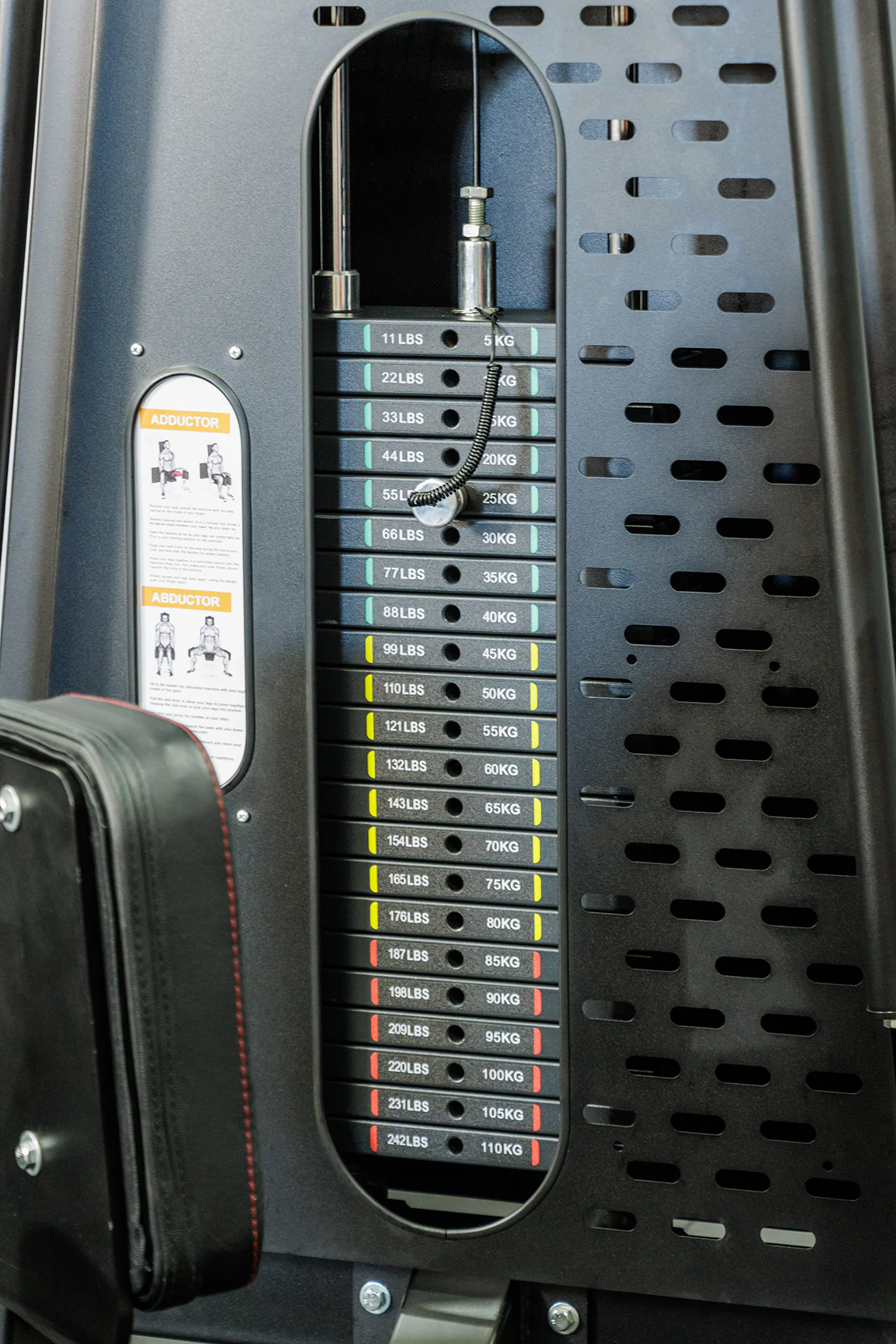 BodyIron® Commercial Pro Adductor & Abductor Machine - Image 12