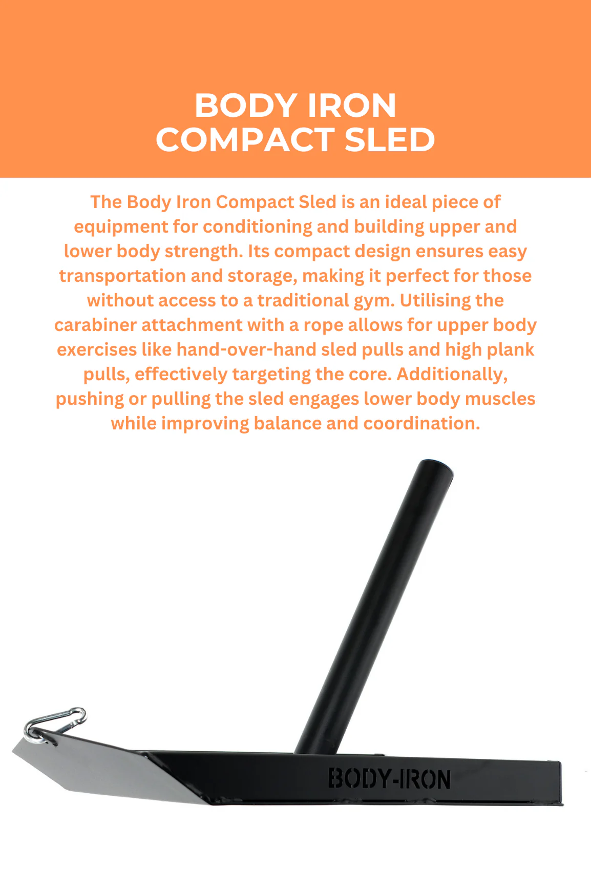 BodyIron® Compact Sled - Image 2