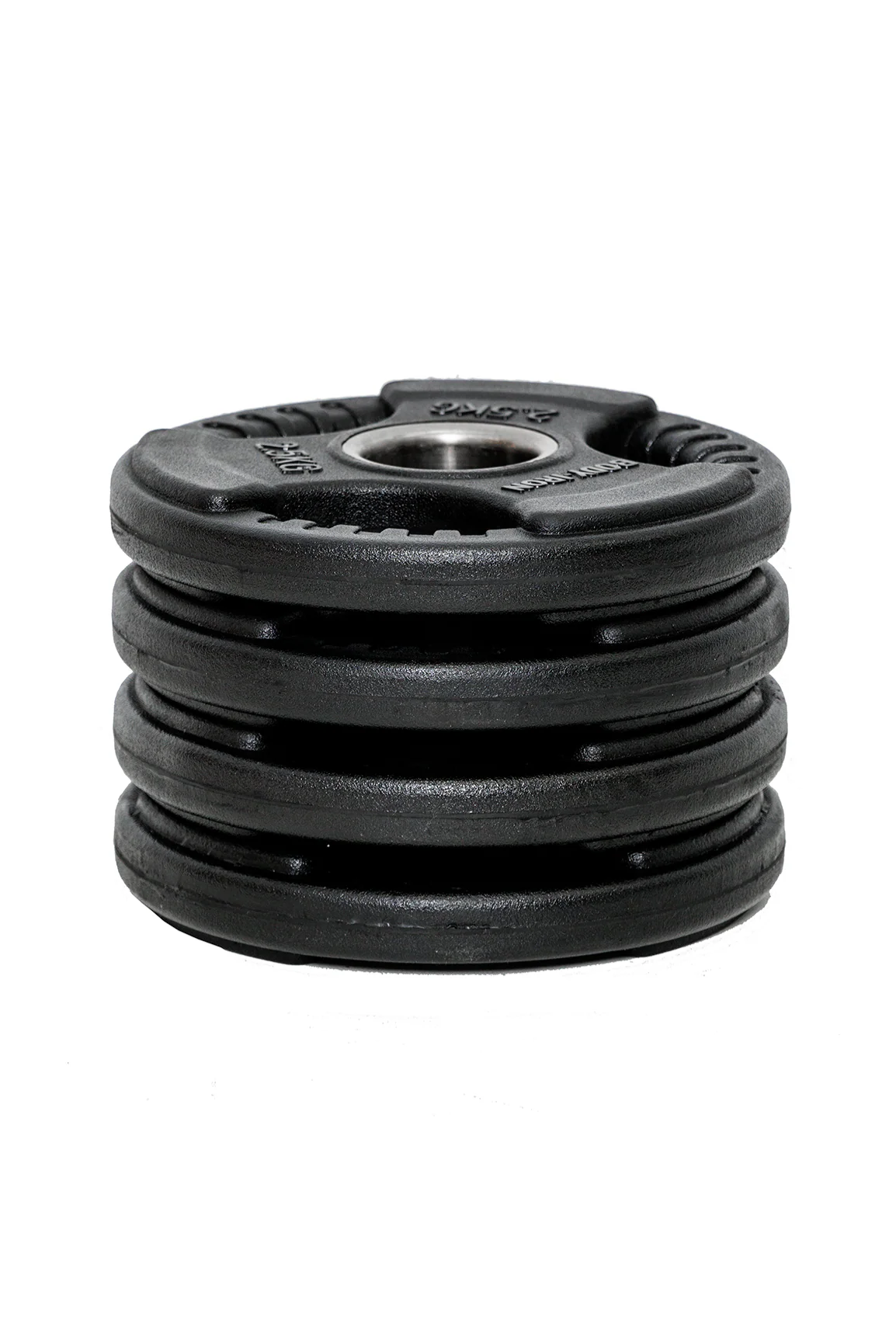BodyIron® Olympic Commercial Coated Weight Plate 2.5kg (Pack Of 4 Singles) - Image 2