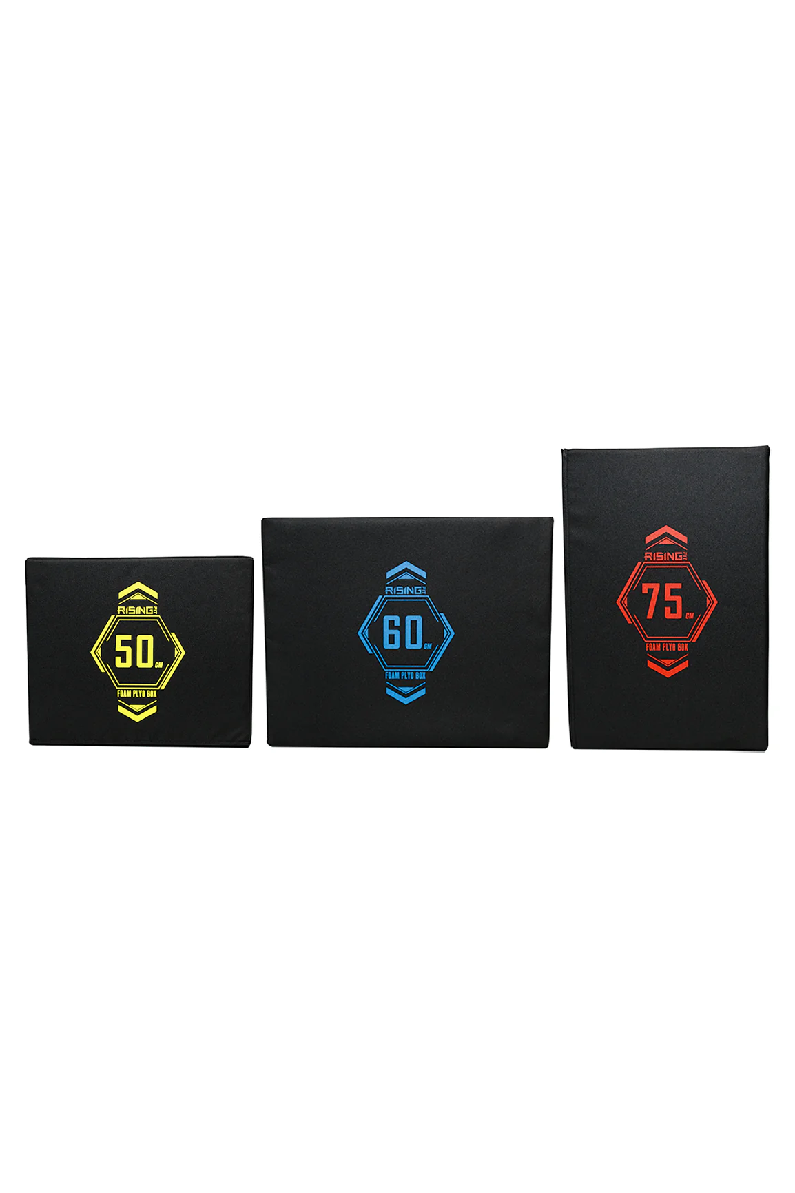 BodyIron® Rising Pro Commercial Foam Plyometric Box Jump 50/60/75 cm