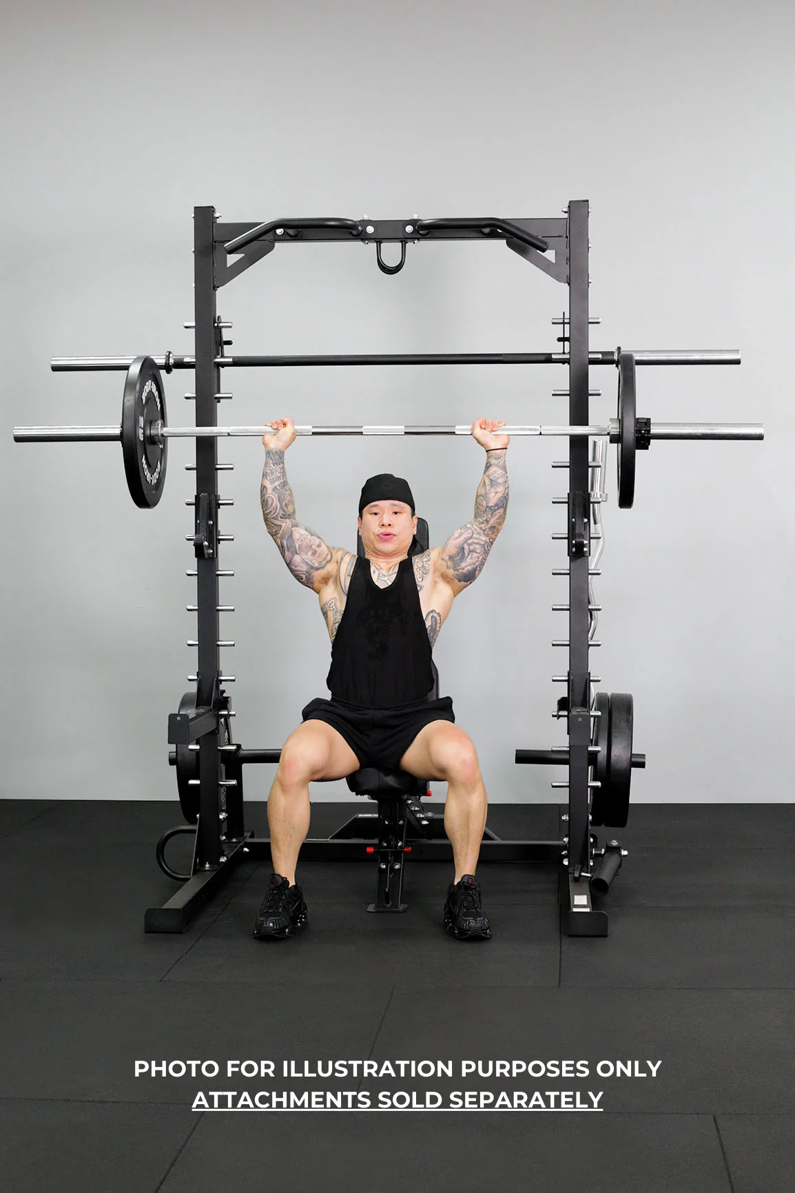 BodyIron® Smith Machine Half Rack - Image 16