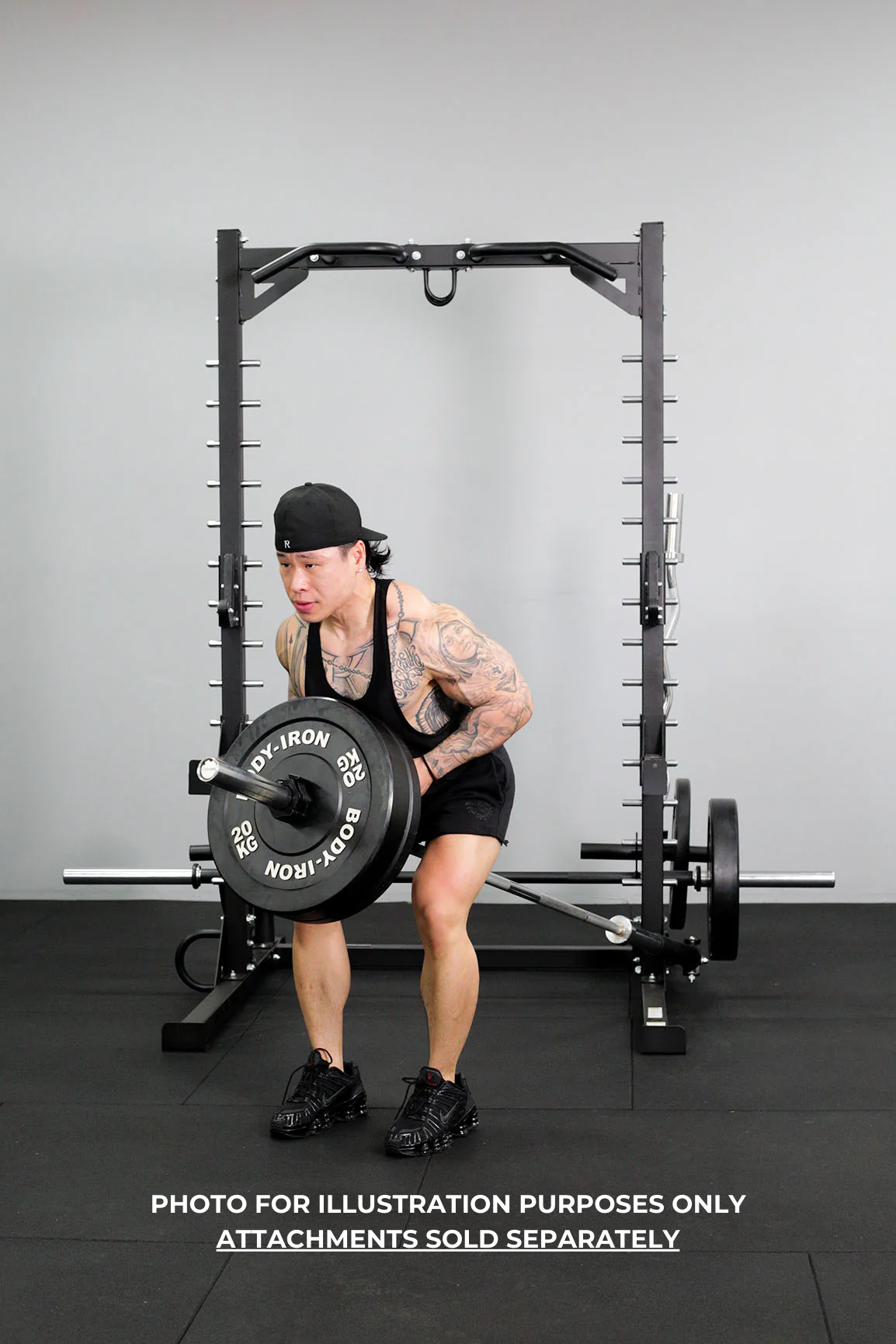 BodyIron® Smith Machine Half Rack - Image 18