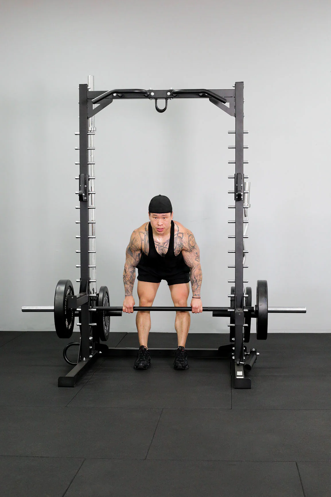 BodyIron® Smith Machine Half Rack Set - Image 18