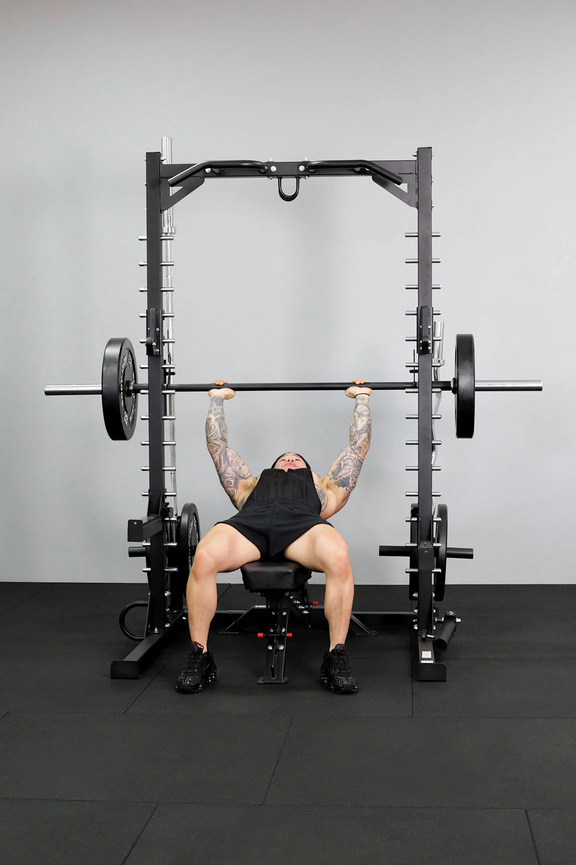 BodyIron® Smith Machine Half Rack Set - Image 19