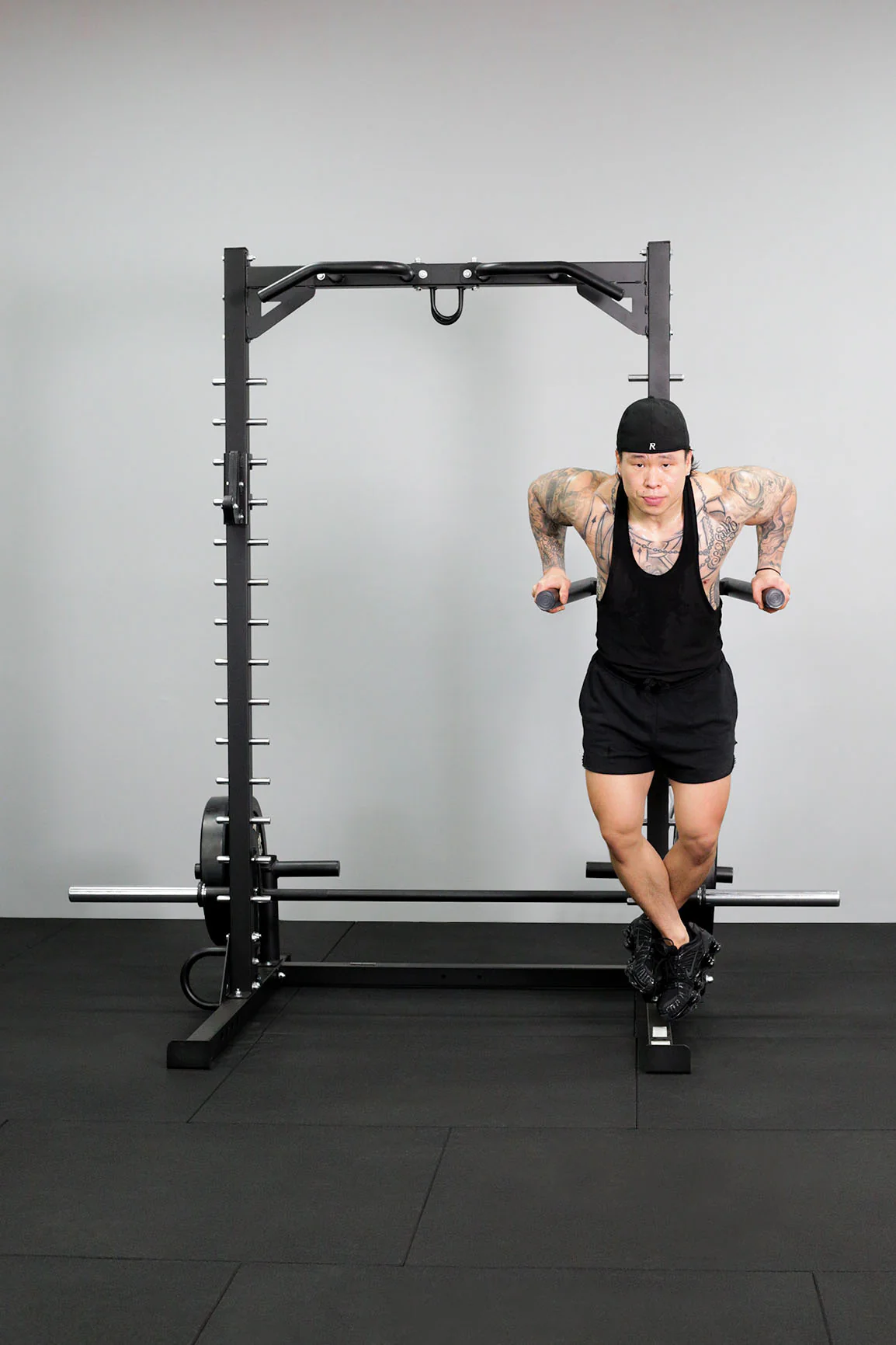 BodyIron® Smith Machine Half Rack Set - Image 25