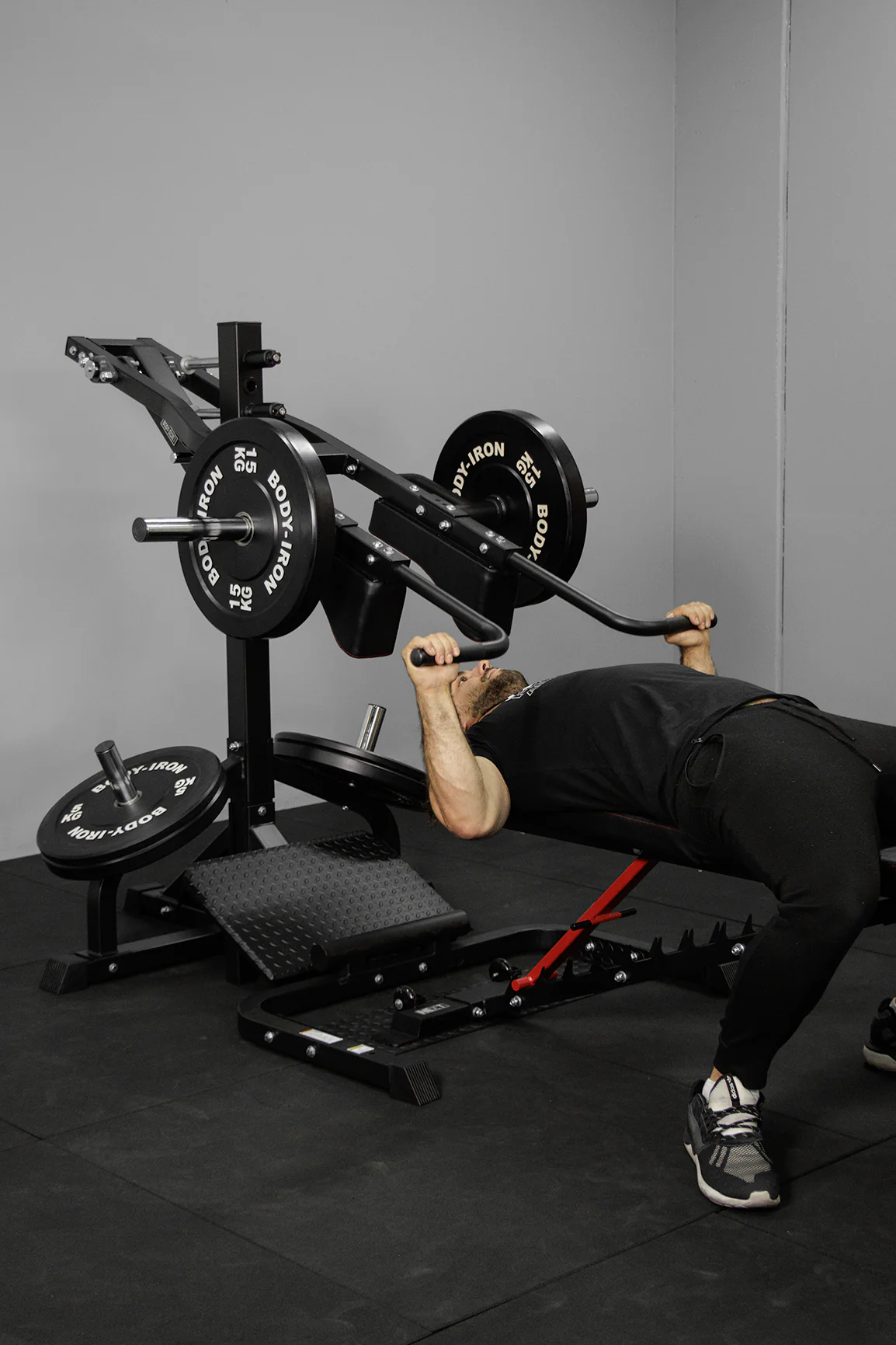 BodyIron® SQVK600 Combo Squat Machine With Multi Viking Press Handle - Image 20