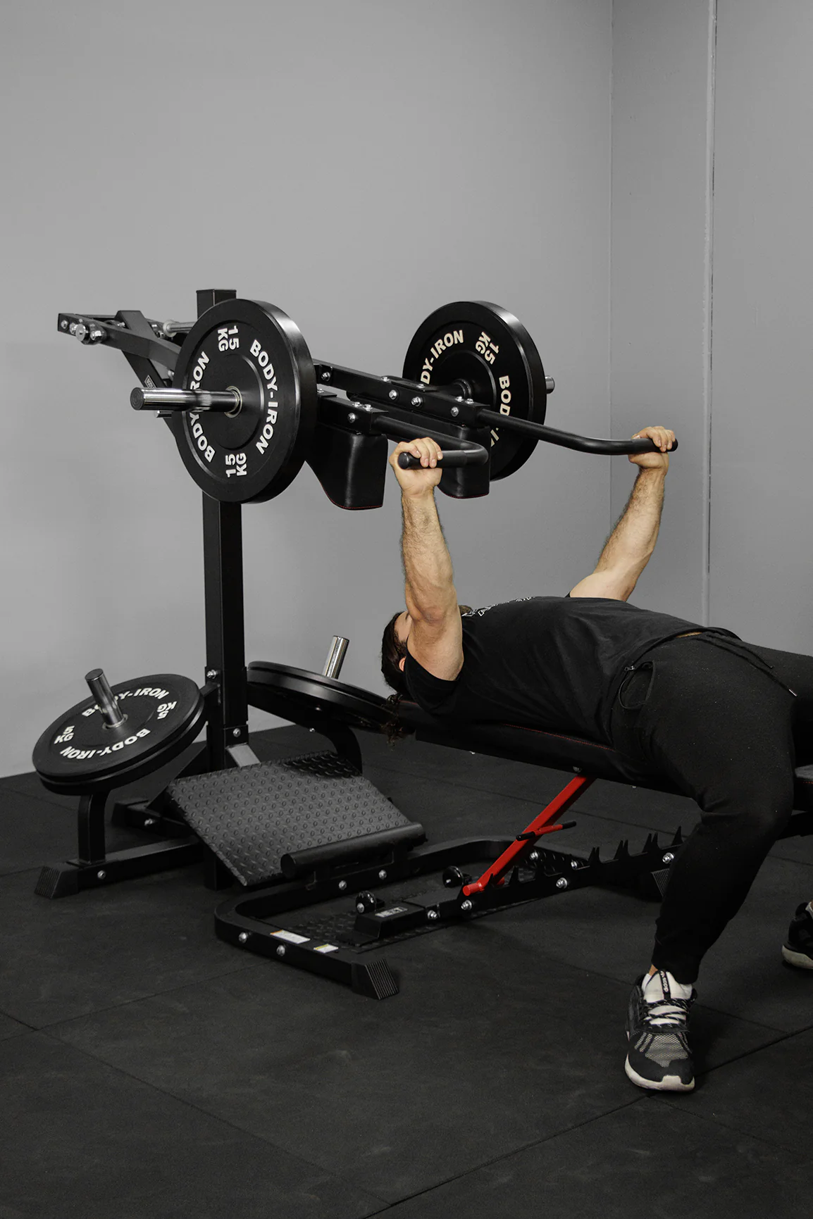 BodyIron® SQVK600 Combo Squat Machine With Multi Viking Press Handle - Image 21