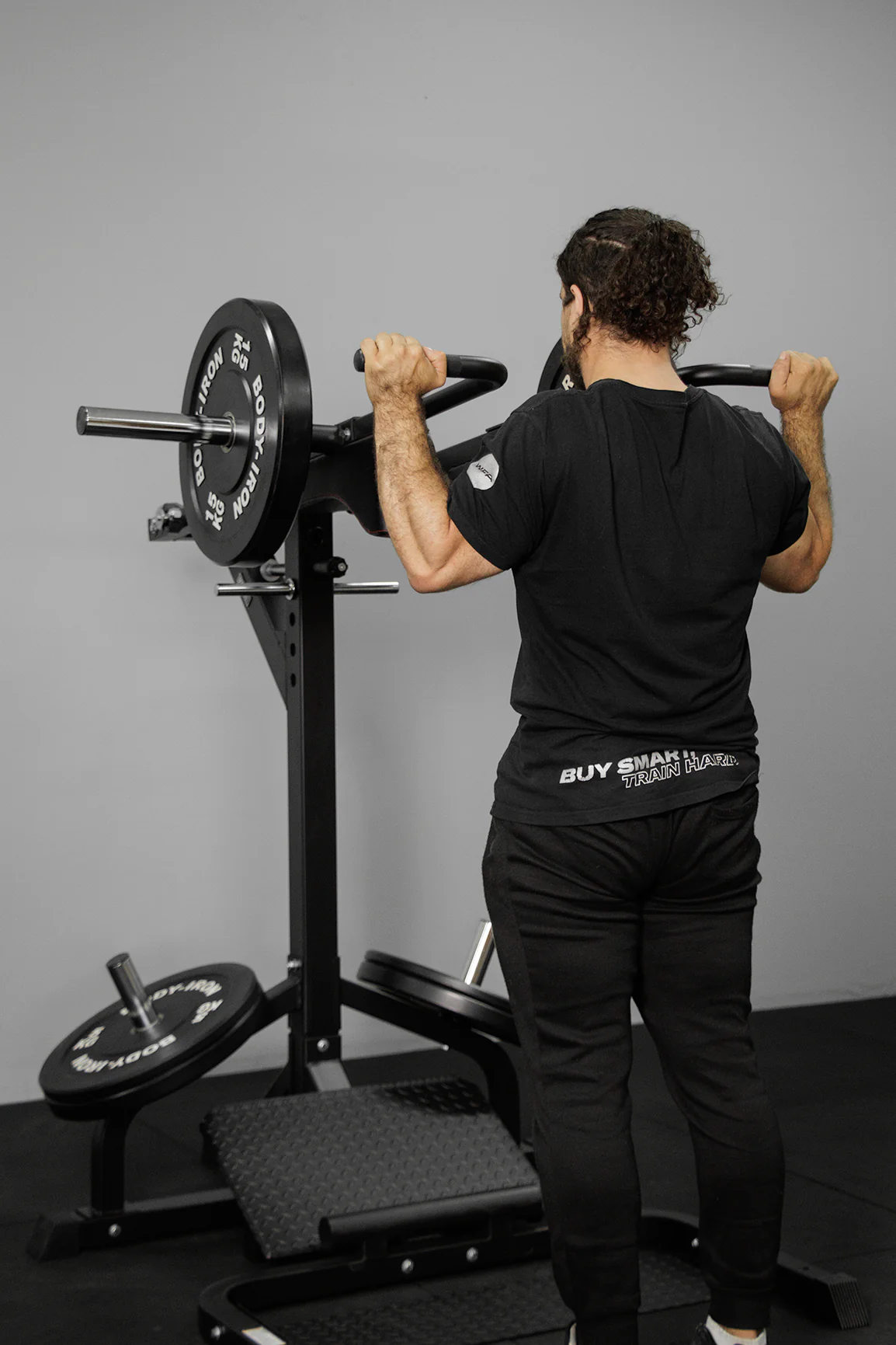 BodyIron® SQVK600 Combo Squat Machine With Multi Viking Press Handle - Image 24