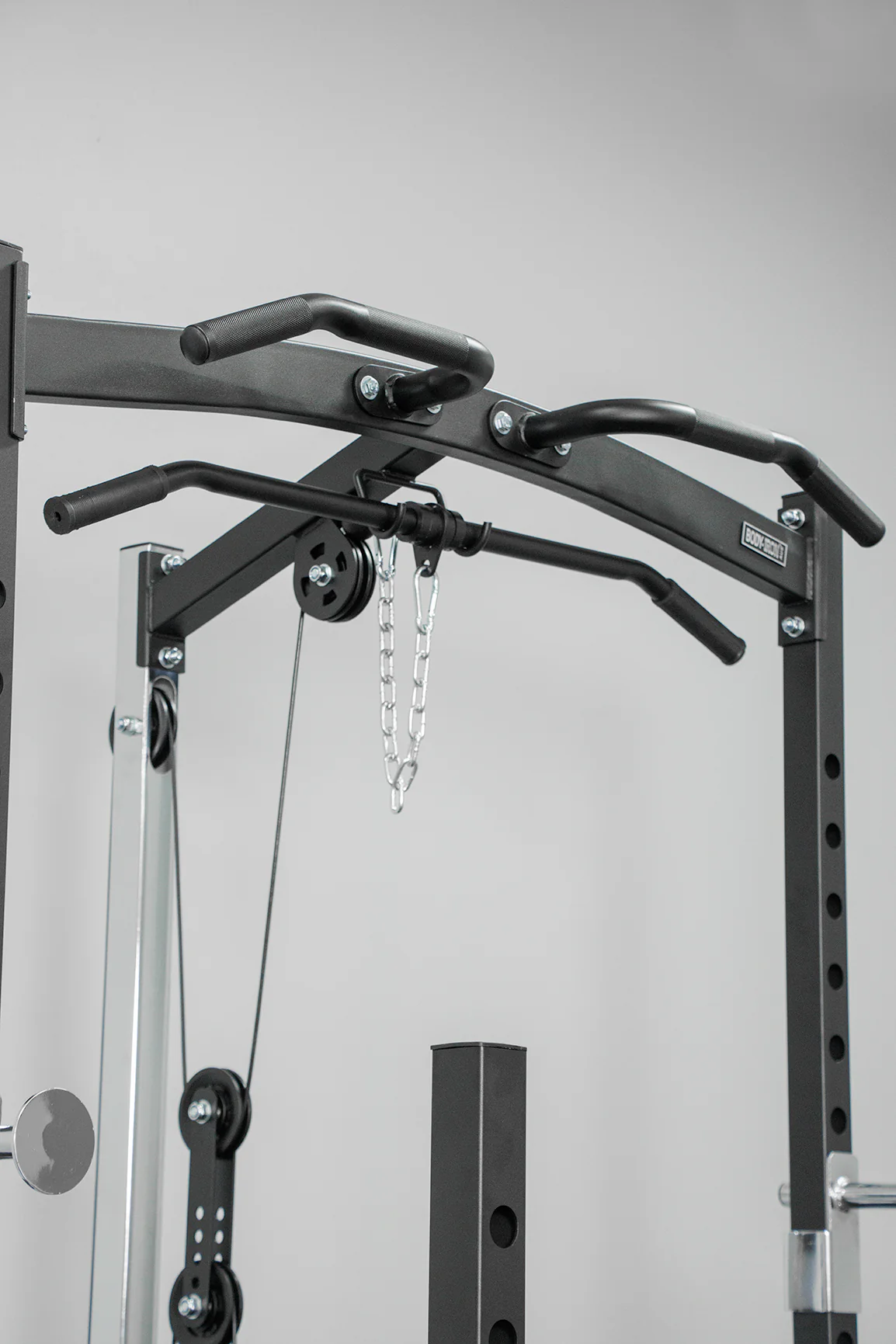 BodyIron® SRL995 Squat Rack with Lat Pulldown & Seated Row - Image 7