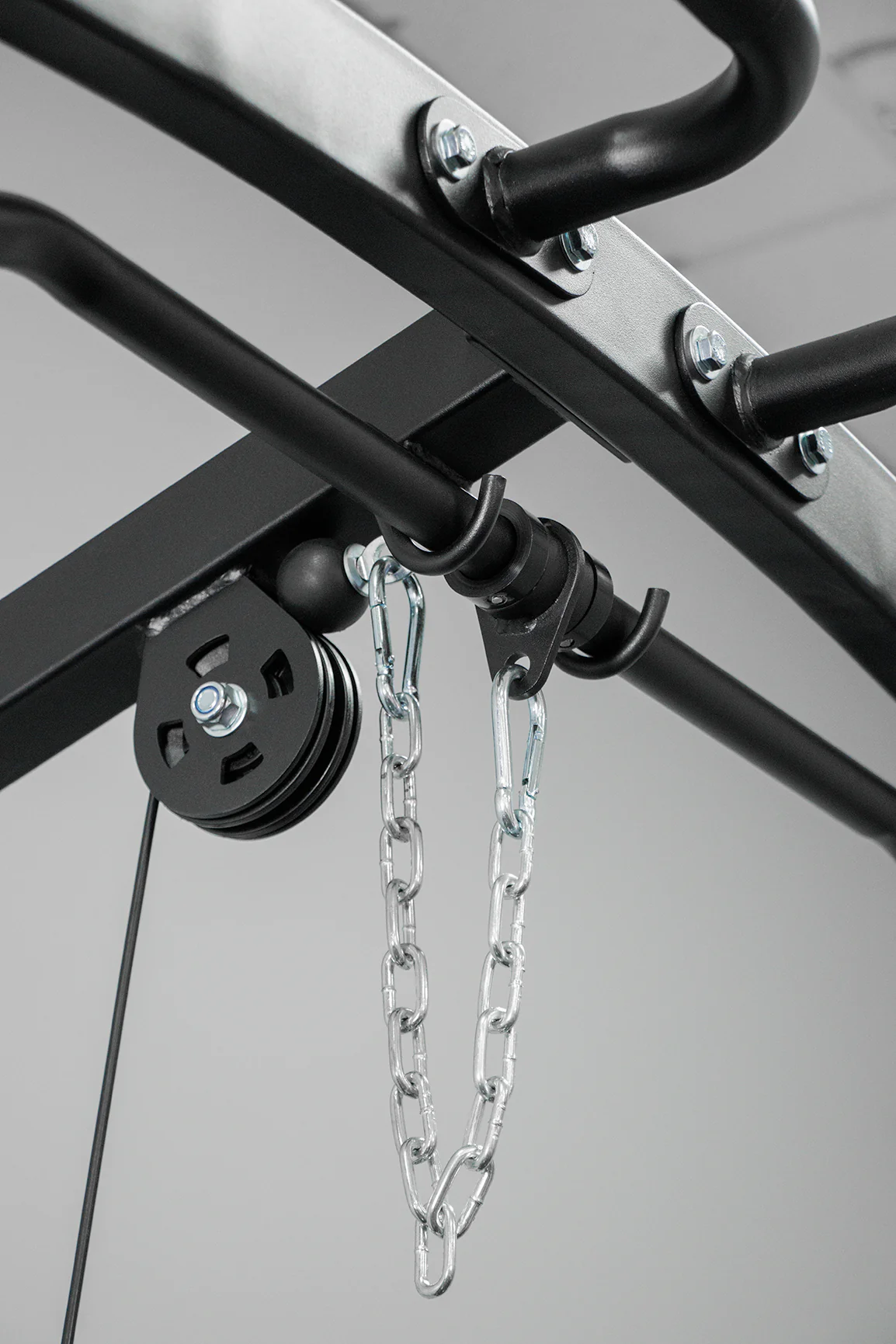 BodyIron® SRL995 Squat Rack with Lat Pulldown & Seated Row - Image 9