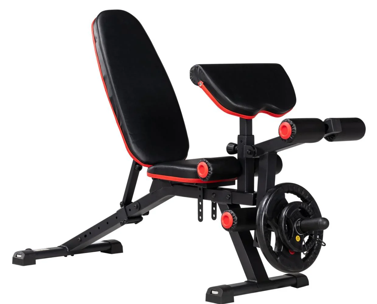 BodyIron® Studio HR600 Half Rack Elite Set + 110kg Olympic Barbell & Bumper Plate Set - Image 17