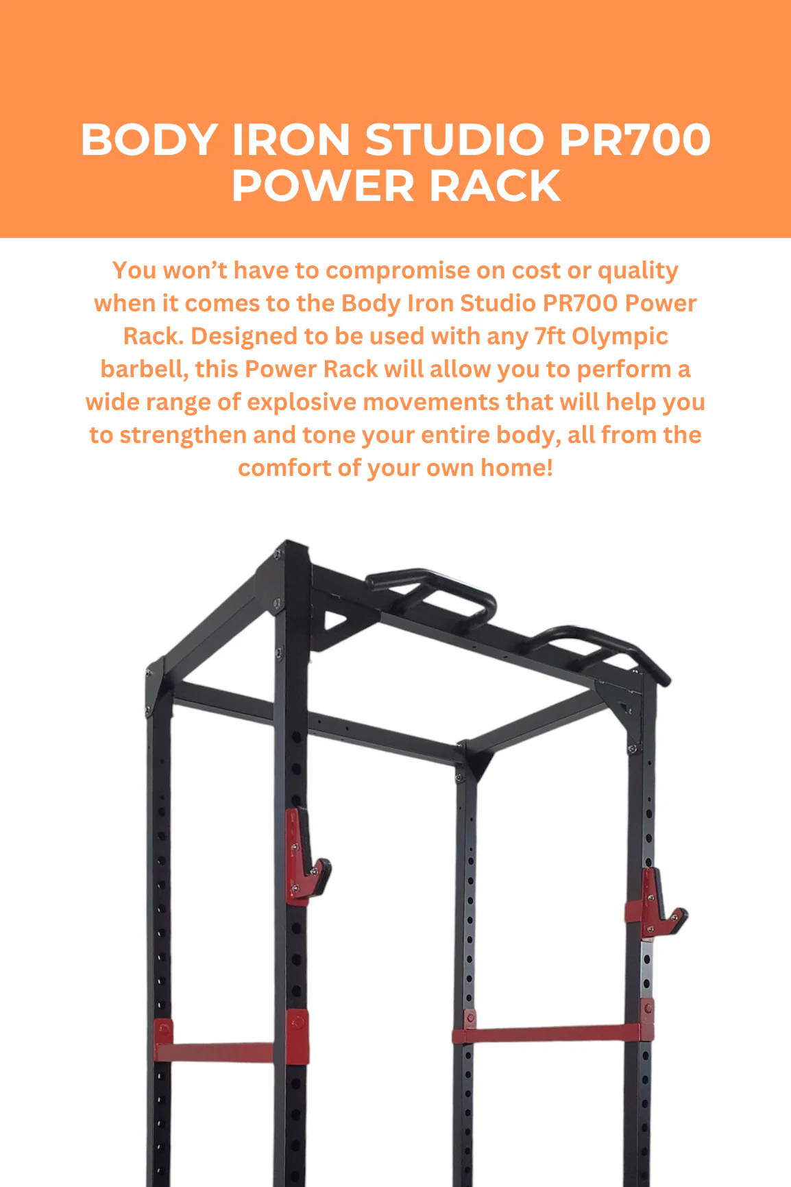 BodyIron® Studio PR700 Power Rack - Image 2