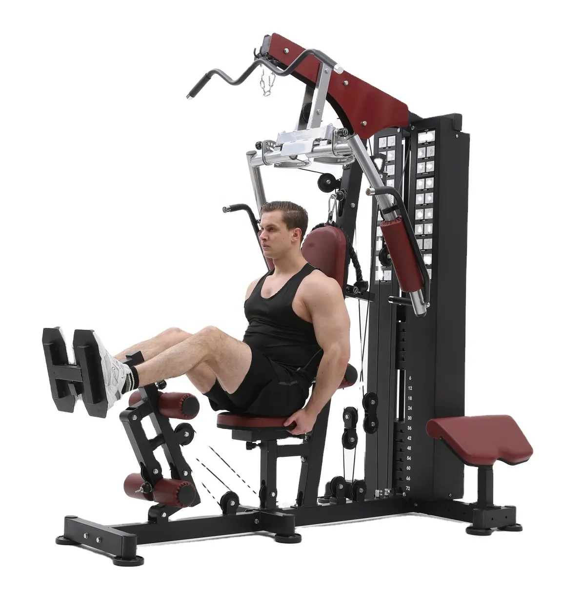 BodyIron® Studio S250 Multi Station Home Gym With Leg Press - Image 19