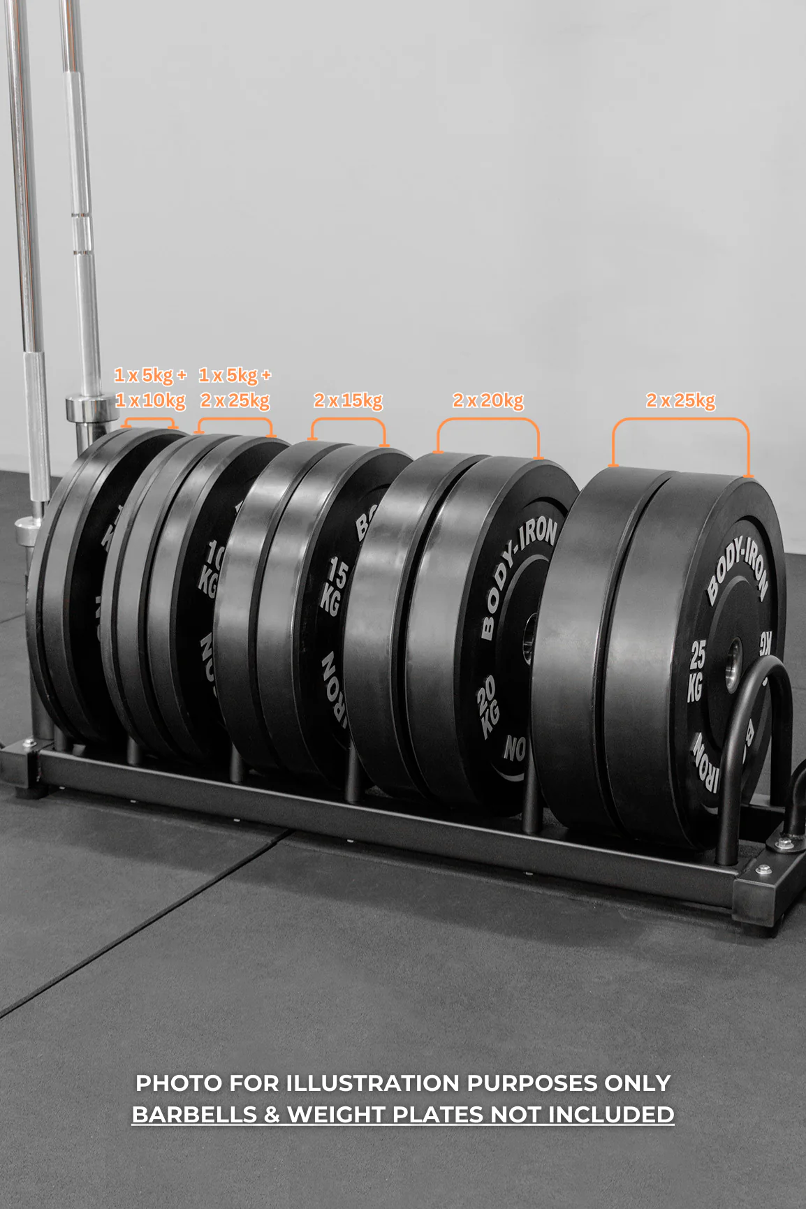 BodyIron® Toaster Rack And Barbell Holder - Image 17
