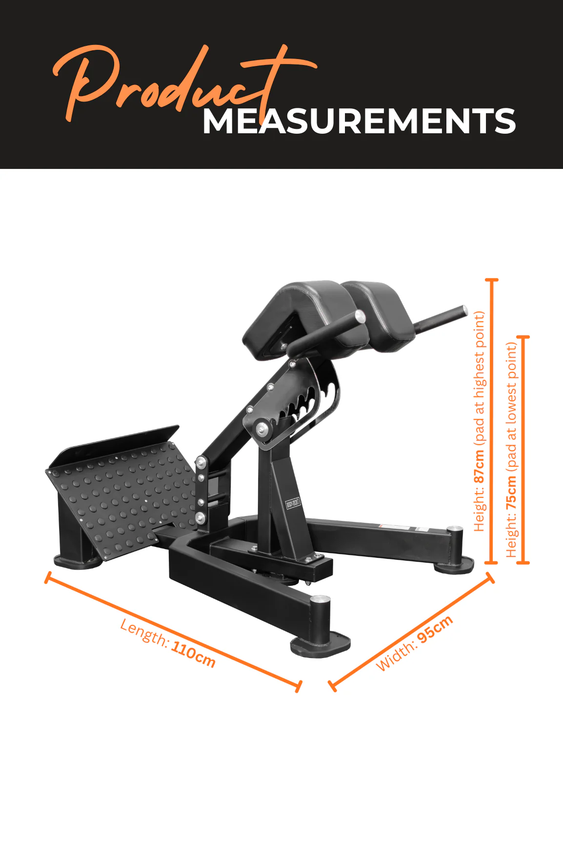 BodyIron® Commercial Roman Chair & Hyperextension Bench - Image 5