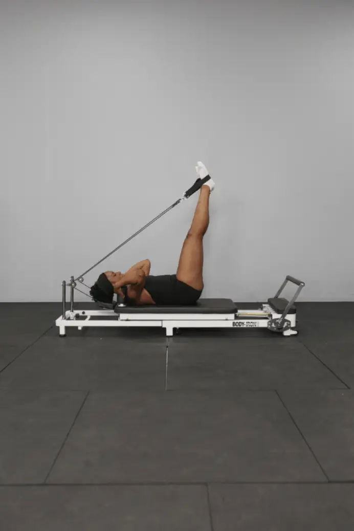 BodyIron Pilates Compact Pilates Reformer Iron Frame - Image 16