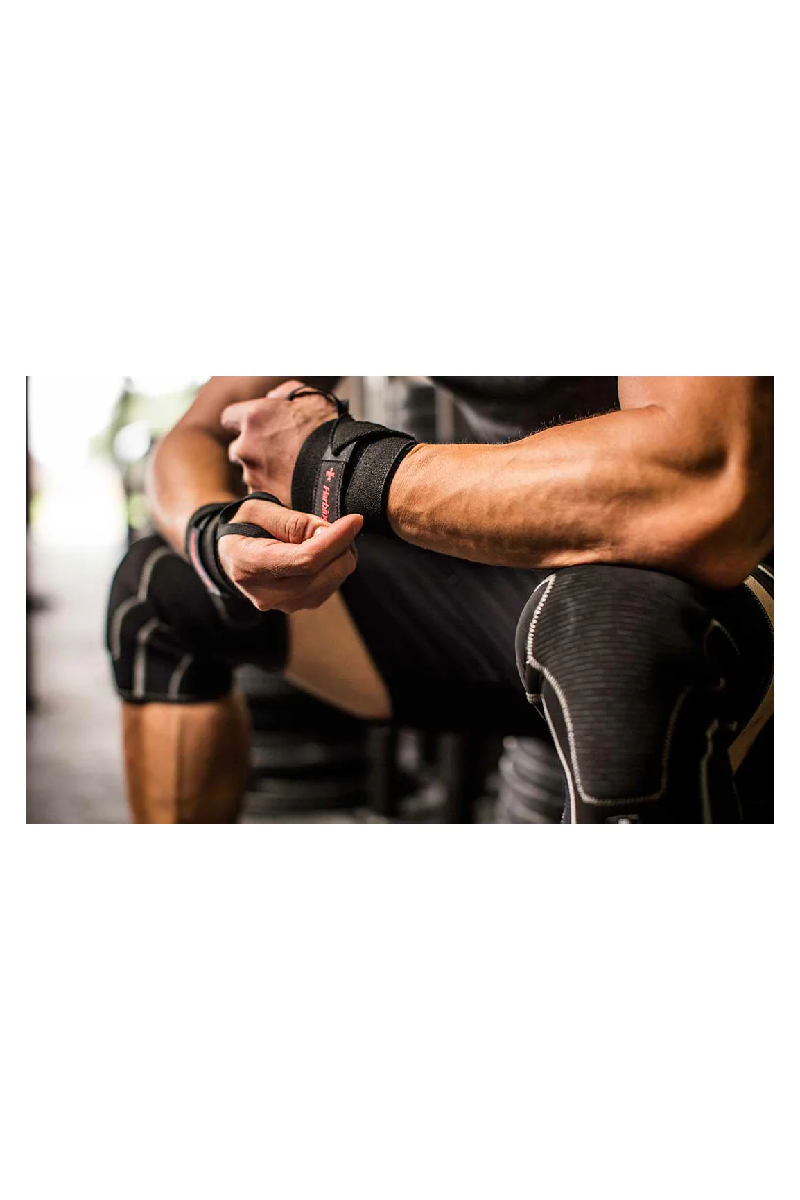 Harbinger Pro Thumb Loop Wrist Wraps - Image 3
