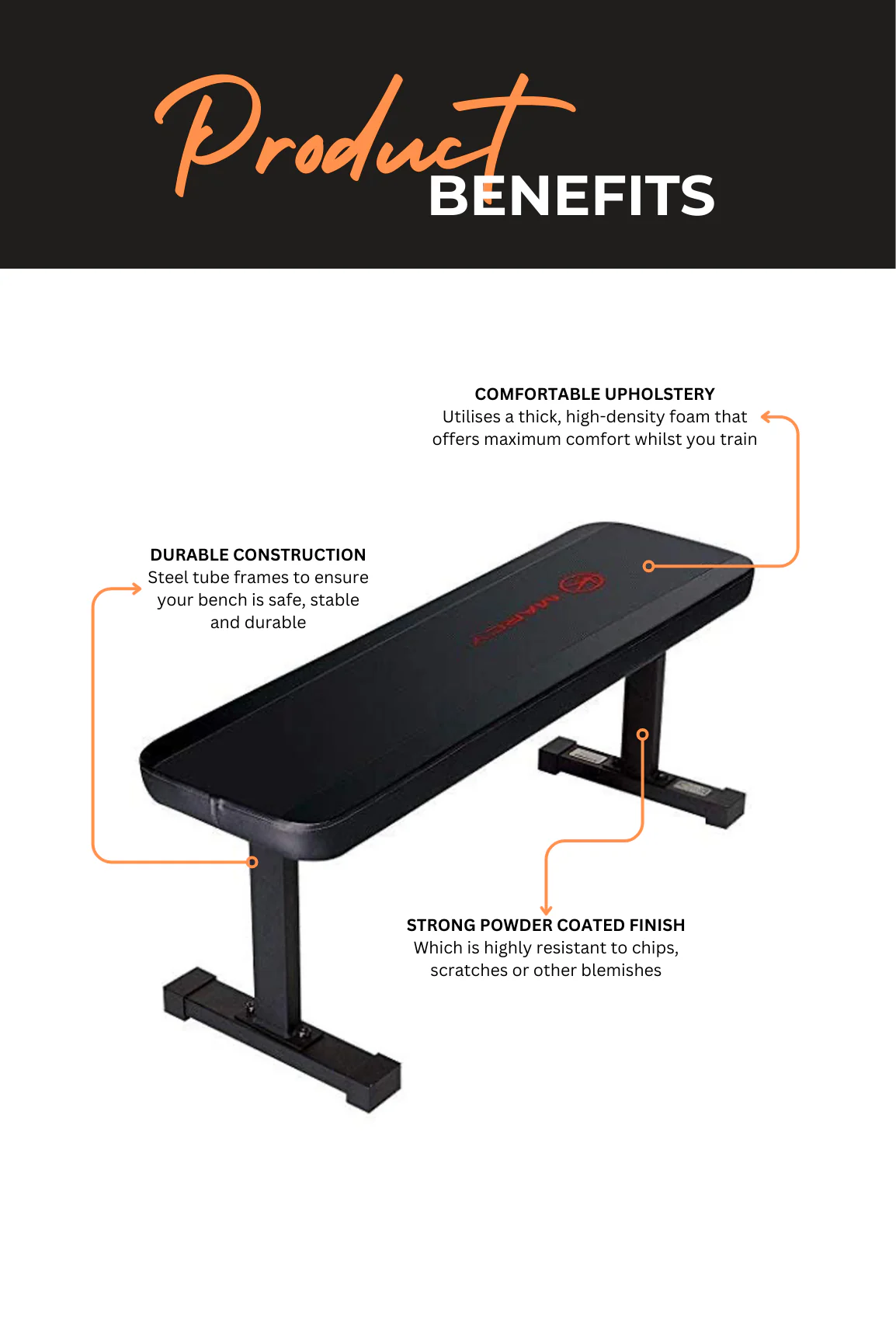 Marcy Flat Bench MSB-315 - Image 3