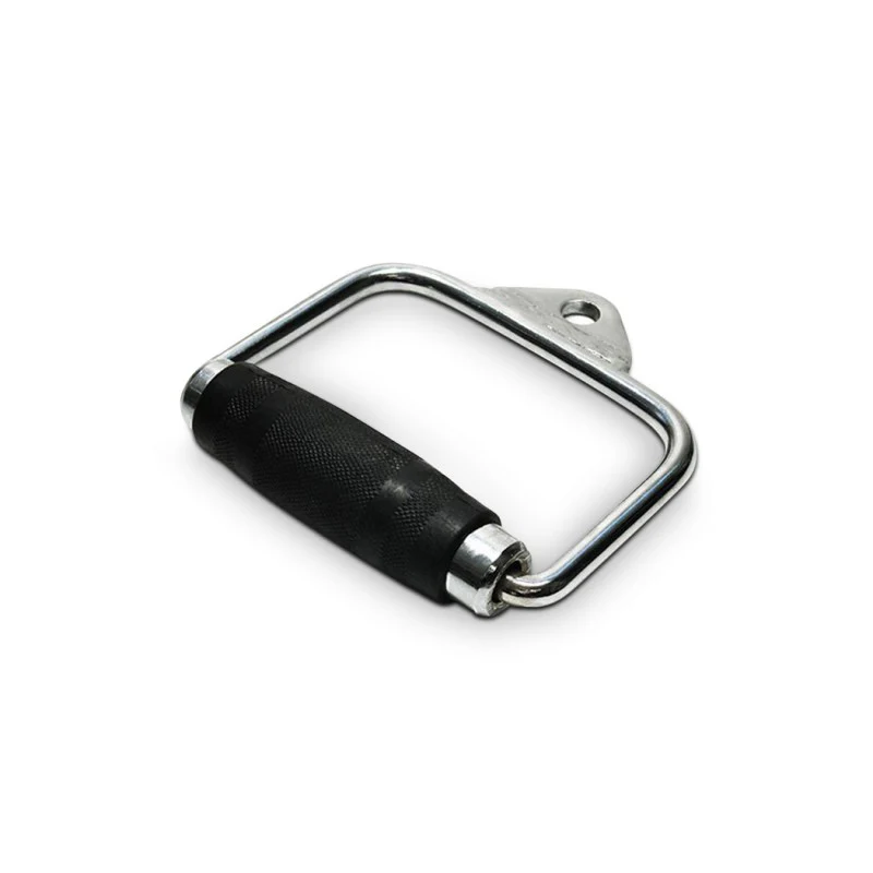 BodyIron® Single Chrome Rubber Handle Attachment