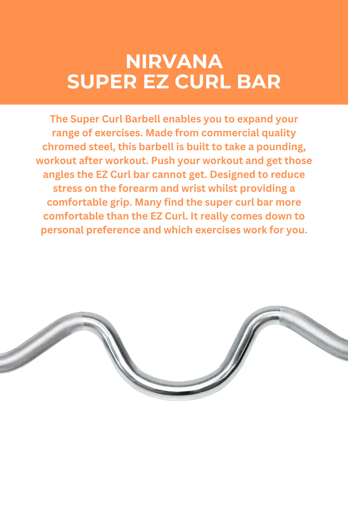 Nirvana Super EZ Curl Bar - Image 2